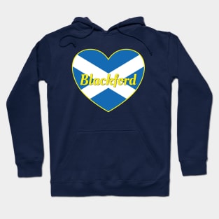 Blackford Scotland UK Scotland Flag Heart Hoodie